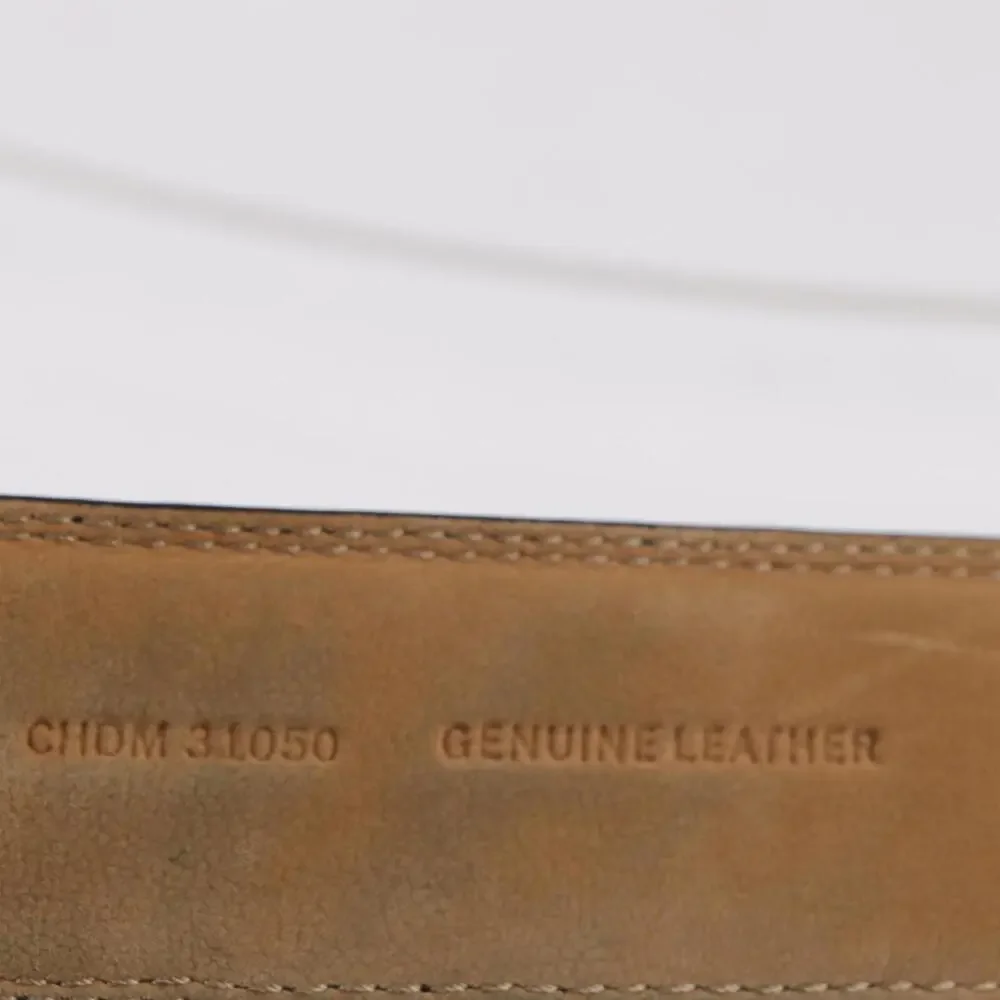 Cole Haan Mens Belt Size 42 Textured Black Leather Dressy‎ Elegant Classic